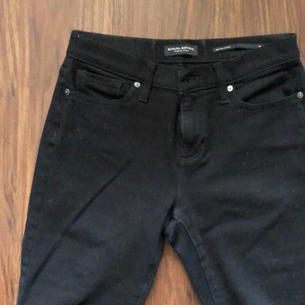 Banana Republic Mid-Rise Skinny Jeans